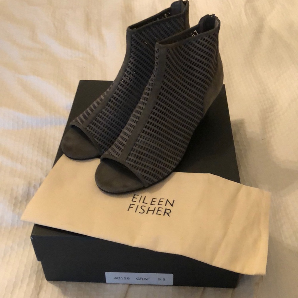 Eileen Fisher Floret Caged Open Shoes
